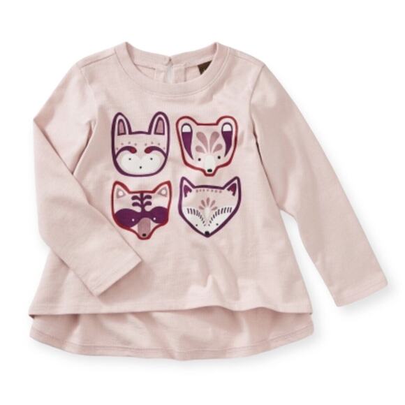 🆕 Tea Collection NWT Darling Critters Twirl Tee. 3-6 Months. - Picture 1 of 2